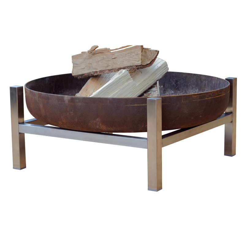 Curonian Parnidis Stainless Steel Wood Burning Fire Pit Wayfair